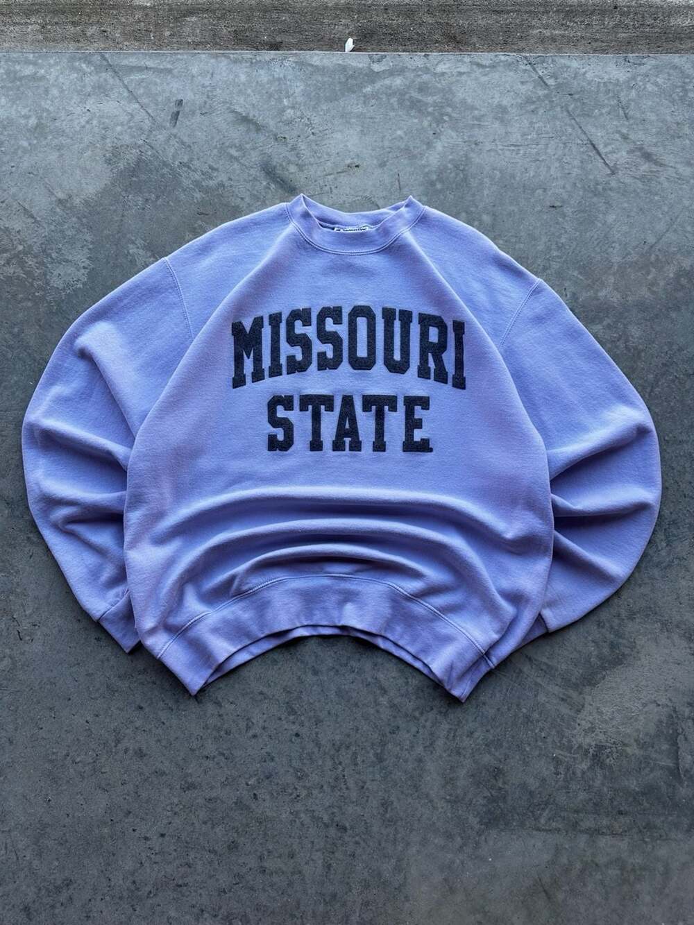 Champion Missouri State University Crewneck Sweatshirt Purple Size L